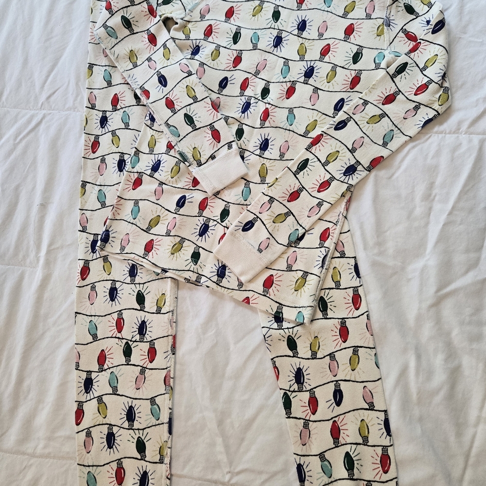 Hanna Andersson Multicolor String Light Kids Pajama Set